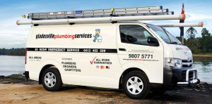 Gladesville Plumbing Van. Commercial Plumber Sydney