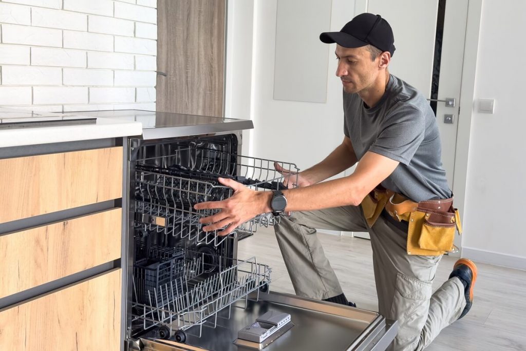 Jul24 EOE dishwasher appliance installation sydney Sydney plumber completing dishwasher appliance installation