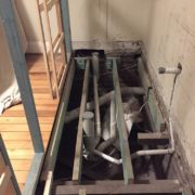 underfloor plumbing