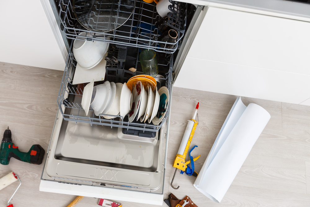 dishwasher not draining