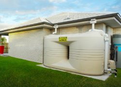 Rainwater tank installed by Sydney plumber