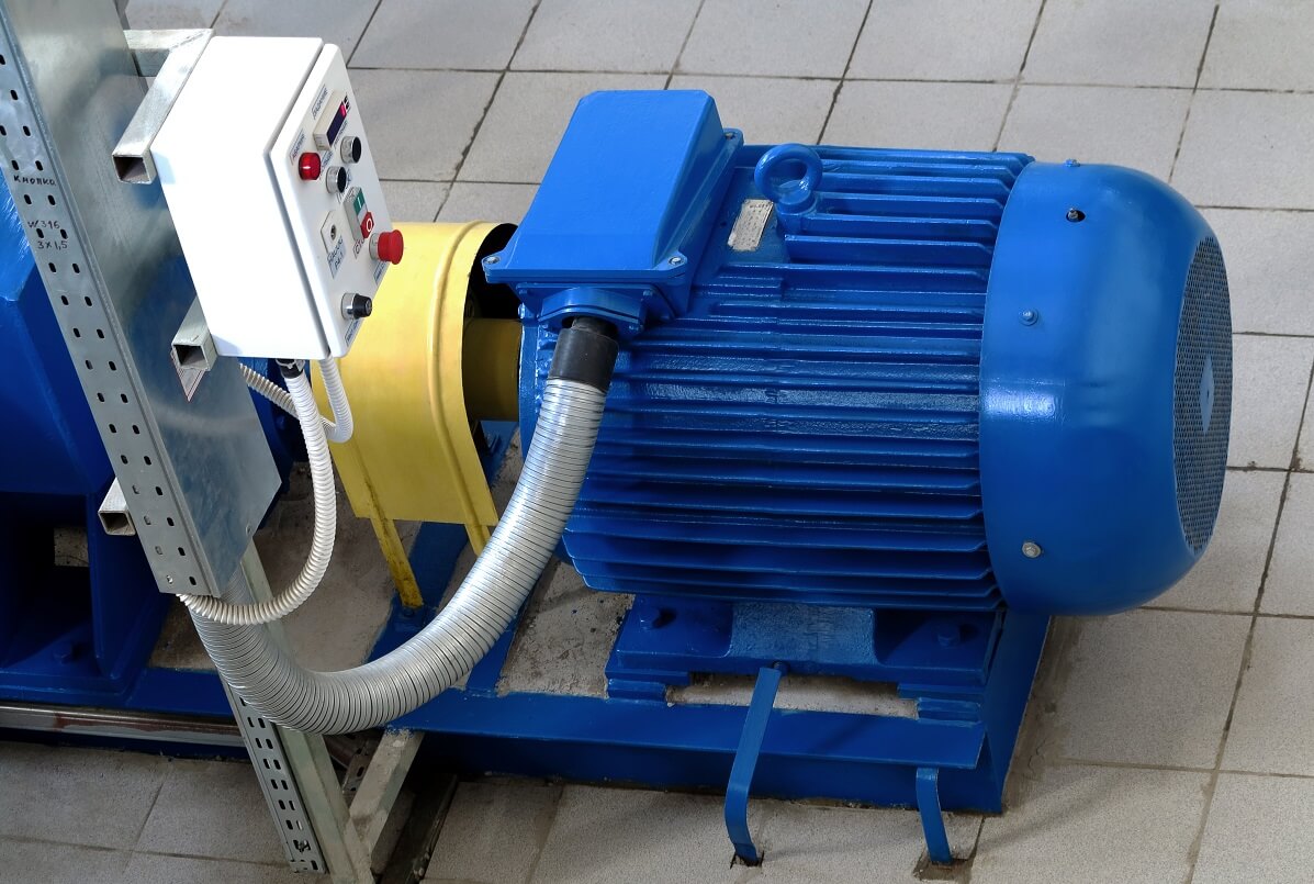 GPS Services - Pumps and Drainage Blue water pump hooked up to plumbing system. Drainage and water pump issues solved by professional plumbers at Gladesville Plumbing Services North Sydney.