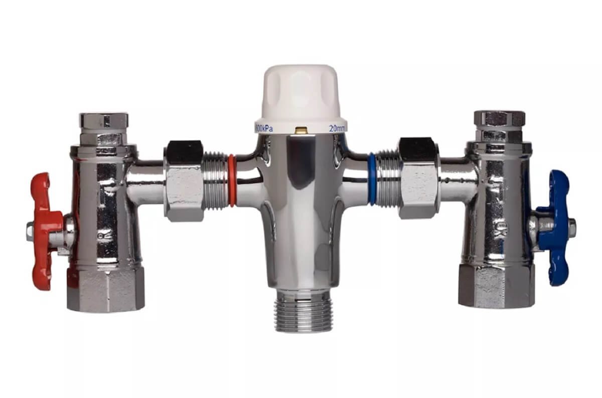 Thermostatic mixing valve - installation available in Sydney by Gladesville Plumbing Services