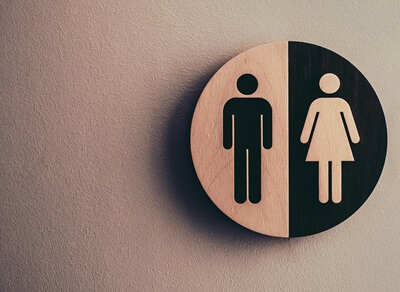 Book a contract commercial plumber for maintenance of mens and ladies restrooms, toilets, basins and urinals
