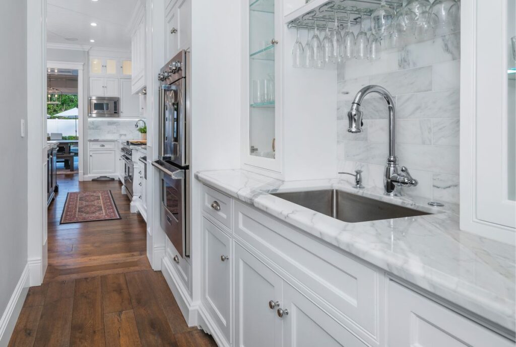 GPS Aug25 Kitchen Renovation A completed kitchen renovation with butlers pantry and sparkling water on tap