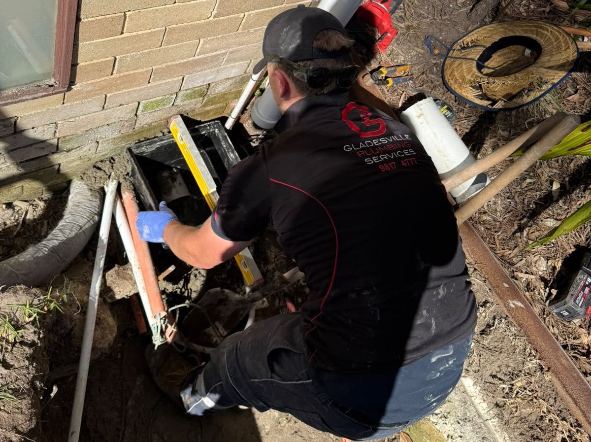 Gladesville Plumbing Services attending to East Ryde plumbing problems - drainage